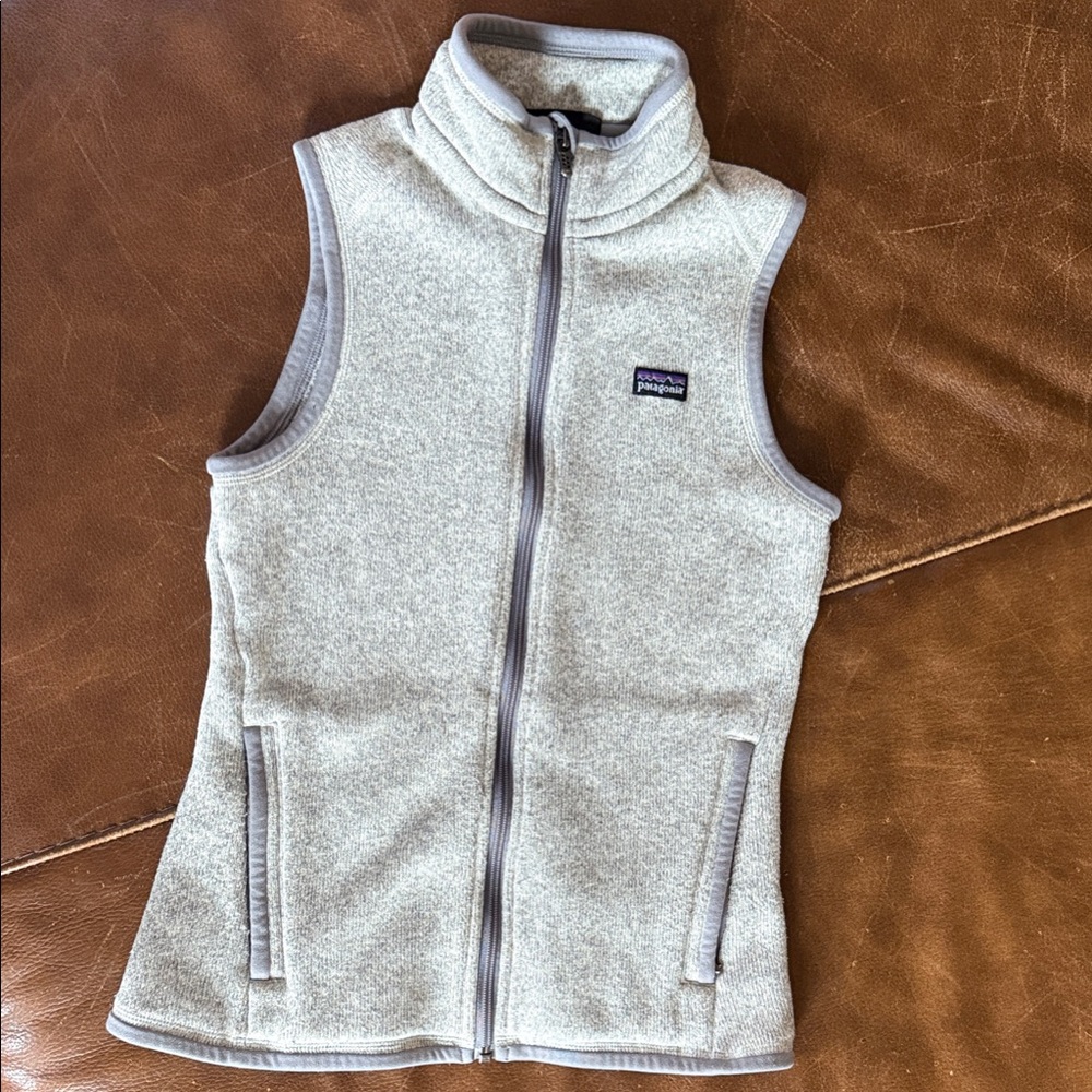 Patagonia XS Gray Better Sweater Fleece Vest